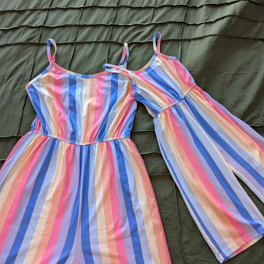 Mommy and Me matching outfits rompers